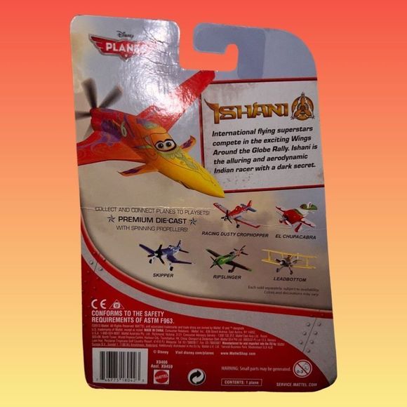 NIP Disney Planes *Ishani* 2013 World of Cars Sealed - Picture 3 of 5